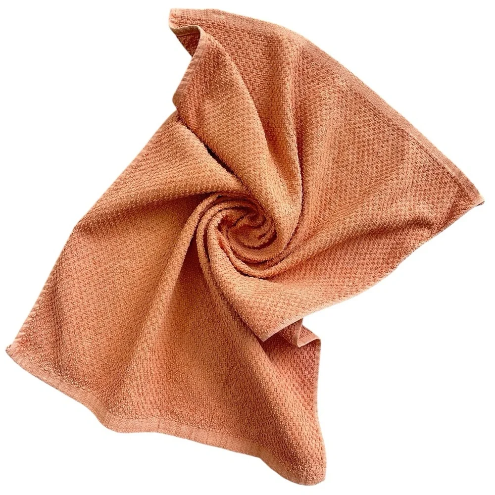Cotton Hand Towel, Orange